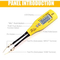 990C SMD Tester for Electronics Engineer – PCB Soldering & Component Testing – Resistance Capacitance Diode Zener LED Continuity