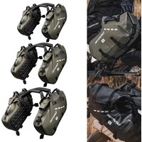 Motorcycle Saddle Bag 48L/28L/18L Waterproof 2 Pieces MotorBike Side Back Seat Pannier Bag Travel Dry Bag Luggage