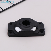 Hot!Inflatable Kayak Rod Holder Navigation Mount Base Boat Canoe Slide Rail Kayak Fishing Rod Accessories With 4 Screws