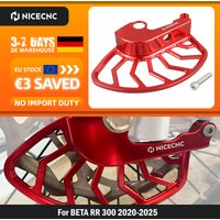 NICECNC Für Beta RR 300 RR 250 2020-2025 Motorrad Vorderer Bremsscheibenschutz RR 125 RR 350 RR 390 RR 430 480 Race Edition Racing