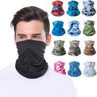 AliExpress Outdoor Ice Silk Sun Protection Bib Spring and Summer Motorcycle Neck Cover Sports Magic Bandana Riding Mask Full Face