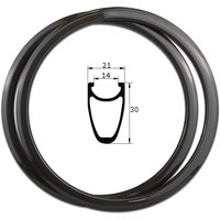 AliExpress NONE 24 Inch Rims Carbon BMX Bike Wheels 21mm Width Disc Brake Clincher 24