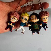 Genuine Jujutsu Kaisen Nanami Kento Geto Suguru Ryomen Sukuna Ex Cashapou Keychain Action Figure Model