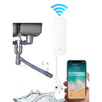 Tuya WiFi Smart Water Sensor Leak Detector Flood Water Leakage Alarm Water Security Protection Sensor Smart Home Smart Life