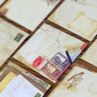 120pcs/pack/lot envelope style mini classic 100*80mm New Vintage European bussiness Free shipping envelope kawaii