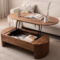 Storage Trau Coffee Table Bedroom Organizer Modern Mobile Living Coffe Table Mesa Lateral Minimalist Kaffee Tische Furniture