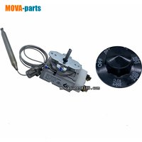 Deep Fryer Parts 200-400F 1/4" MNPT RX-1-36 Thermostat For Pitco 60124501 Imperial 1175 Robertshaw Replace