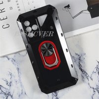 FOR Ulefone Power Armor 19T 6.58" Armor 19 18 18T Ultra Back Ring Holder Bracket Phone Case Smartphone TPU Soft Silicone Cover
