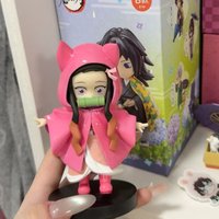 New style Demon Slayer Figure Plum Rain Series Kochou Shinobu Tomioka Giyuu Kanroji Mitsuri Toy Gift