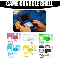 For Nintendo DS Replacement Housing Shell Transparent Full Housing Case Cover Console DIY Repair Shell Kit With Buttons Screws