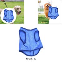 Dog Cooling Vest Sleeveless Vest Summer for Dogs Dog Cooling Jacket Mesh Ice Pet Vest Harness for Outdoor Walking Beach Hiking