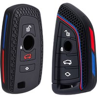 Silicone Car Key Case Cover Fob For BMW F10 F20 F30 G20 G30 F15 F16 G01 G02 G05 X1 X3 X4 X5 X6 1 3 5 7 Series G07 F34 Key bag