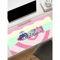 ZZZ Angels of Delusion Mouse Pad Large Non-Slip Waterproof Mat Stitched Edge Keyboard Pad for Gaming Daily Office