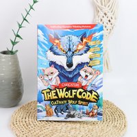 The Wolf Code: Cultivate Wolf Spirit English Version Caricature Children's Book Growth Mindset & Tenacity Reading Book for Kids