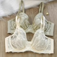 Pure Desire Minimizer Bra Large Bust, Ultra Thin Breathable Lace with Lift & Anti-Sag Support Sexy Reducing Underwire BANERDANNI