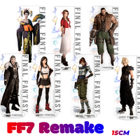 15cm FF7 Remake Fantasy Acrylic Stand Game Peripherals Cloud Figure Sephiroth Action Figure Collectible Desk Ornaments KEY CHAIN