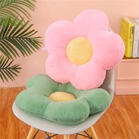 30cm Stuffed Five Petal Flower Cushion Girly Room Decor Sunflower Pillow Bay Window Flower Setting for Kids Bedroom Seat Pillow