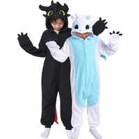 Kigurumi Onesie Cartoon Pyjamas pour enfants et adultes, pyjamas animaux pour hommes et femmes, vêtements d'intérieur, costume de fête cosplay d'Halloween