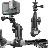 AliExpress NONE 1PC Motorcycle Bicycle Holder 360 Rotating Handlebar Mount Bracket For Insta 360 X2 X3 X4 12 11 10.