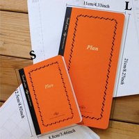 Fromthenon Traveler's Notebook Refill Pages Daily Schedule Planner One Page Per Day Time Axis Journal Diary Notebook