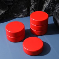 6Pcs Ice Hockey Foam Pucks Safe Soft Lightweight Indoor Outdoor Training Practice Bulk Hockey Equipment Black