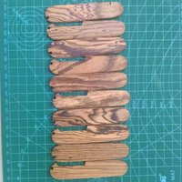 1 Pair wooden Grip Handle Scale For 91mm Victorinox Swiss Army Knives Randomly send