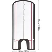 Golf Putting Mirror Training Aid for Beginners - Improve Your Putting Technique with This Essential Golf Training Tool