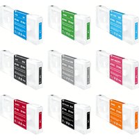 European version 700ML Refillable ink cartridge T8041 for Epson P6000 P7000 P8000 P9000 printer with chip Only work for European