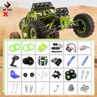 WLtoys 12428 Original Swing Arm Steering Cup Pull Rod Drive Shaft Gear Differential Servo Motor Shock Absorber Tire RC Car Parts