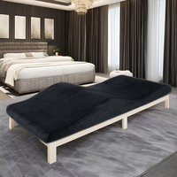 Curved High Density Foam Massage Bed Cushion Ergonomic Mattress Topper for Salon