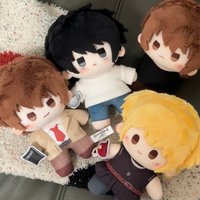 Cute Plush Death Note Yagami Light L Lawliet Dolls Anime Figure Misamisa Plush Toys Collection Gifts 15cm