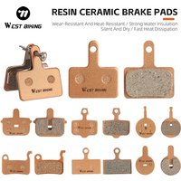 AliExpress West Biking WEST BIKING 1 Pair Ceramics MTB BIKE Bicycle Disc Brake Pads For SHIMANO XT/R ZOOM M315 M415 M515 M965 M7000 M8000 AVID Elixir