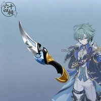 Game Genshin Impact Lohen Prop 3D Printing Stage Props Cosplay Role Play Props Party Men Women Hallowmas Accessories