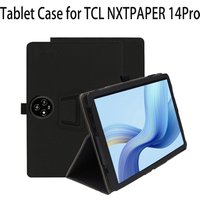 Tablet Case for TCL NXTPAPER 14 14.3inch Protective Cover Kickstand Function Shockproof (PU leather Material)