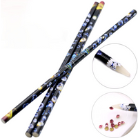 Nail Decorate Pointer Pencil, Imitation Diamond Collector, Non-Contact Collect Tool for Glass Wax Pencil, Nail Accessories/Tools