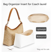 Bag Organizer Insert For Coach Laurel31 Lightweight Bag Insert Storage Waterproof Dupont Paper Bag Support Bag Accessories