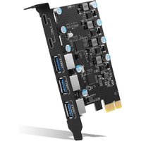 5Gbps USB 3.2 Gen1 USBC PCIE Card Hub USB 3.0 PCI Express Board PCI-E USB3.0 Adapter Multiplier USB3 3.1 Controller Add on Card