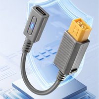 Type C 45W PD Charge Cable for Wii U Console USB C Gaming Power Supply Cord for Nintendo Wii U Charging Game Controller Wire
