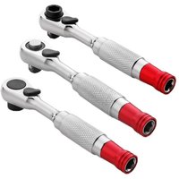 AliExpress XMSJ 1/4 Ratchet Double Head Fast Ratchet Wrench Double-Ended Mini Socket Wrench Set Bicycle Workshop Tool Hand Tools