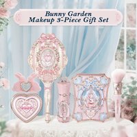 Flowers Knows Bunny Garden Collection Gift Set Makeup Eyeshadow Palette Velvet Matte Lip Stick Lip Cream Blush De Maquillaje