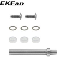 Ekfan Stainless Steel 4mm Axle Plastic Bearings 7x4x2.5MM For Spinning Bastcasting Reel Parts accessory