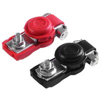 2PCS Auto Auto Schnell Batterie Terminal Stecker Klemmen Kupfer Klemmen Kupfer Caravan Lkw Clips Für Auto