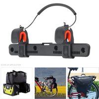 Adjustable Luggage Side Bag Buckle Motorcycles Bicycle Saddle Rack Riding Equipment Motorcycle Pannier Rack Accessories