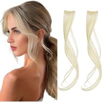 Curly Wavy Clip-in Synthetic Hair Extensions, More Colorful Hair Accessories for Women,ins Hair Extension Clip
