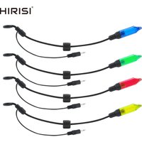 Hirisi Carp Fishing LED Swinger Drop Off Indicator Metals Soft Pole for Carp Coarse Fishing B2032