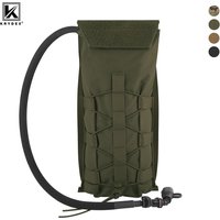 KRYDEX 500D Tactical 100 oz Hydration Pouch MOLLE Carrier Pack Bag Modular 3L Water Bladder Pouch Hunting Outdoor Accessories