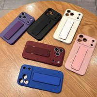 For iPhone 17 16 15 14 13 Pro Max Case Wrist Strap Magnetic Stand Kickstand Silicone Protective Case for iPhone 11 12 XS Support