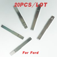 10 20pcs HU101 38# For KD Remote Folding Flip Uncut Car Key Blade Blade For Ford Fusion Focus Mondeo Land Rover Jaguar