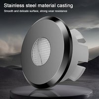 Stainless Steel Sink Overflow Covers Round Replacement Wash Basin Overflow Ring Plug Trim Ring Cap Kitchen Bathroom Supplies