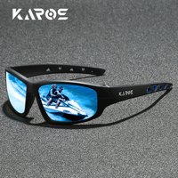 Polarized Sports Sunglasses with Anti Slip Nose Pads and Secure Fit for Tennis Soccer and Other Dynamic Sports for Men Women